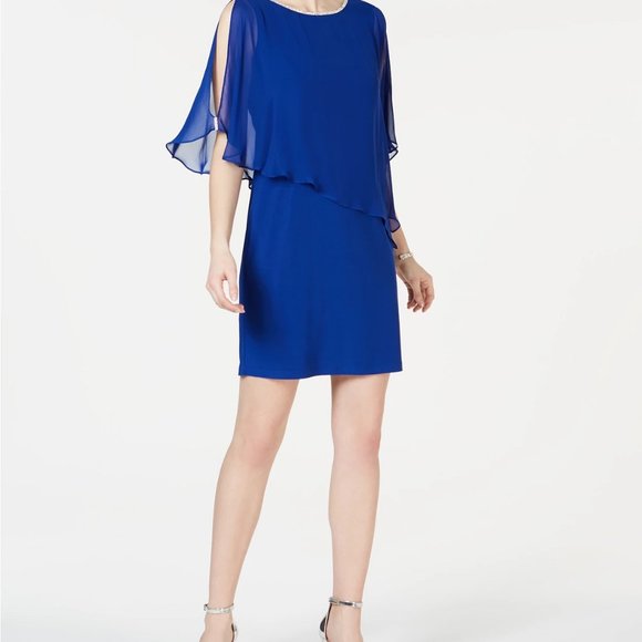 NWT Rhinestone-trimmed dress || Size M - Picture 8 of 12